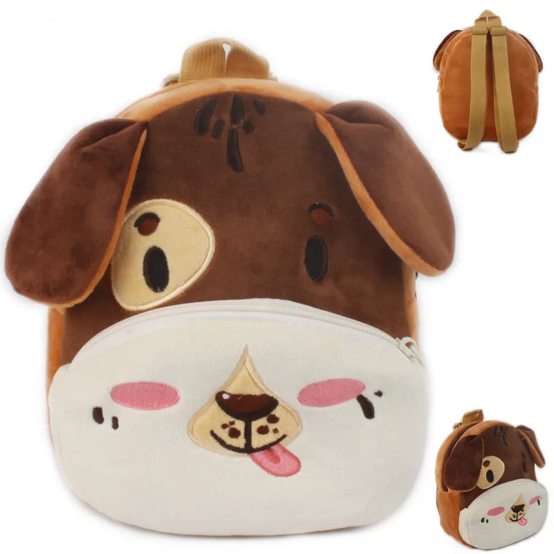 Dinosaur Children Backpack Plush School Bags for Boy Girl