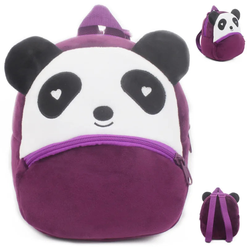 Dinosaur Children Backpack Plush School Bags for Boy Girl