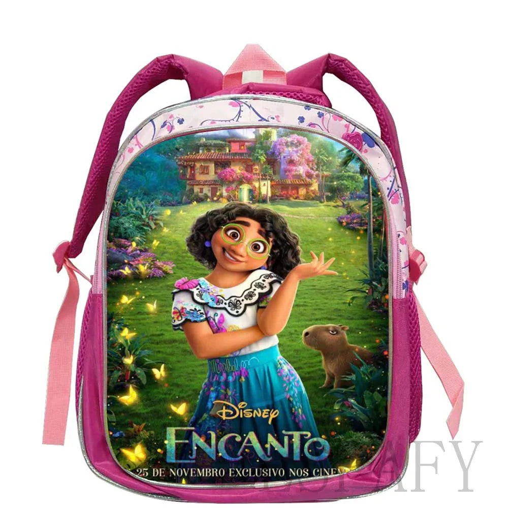12 Inch Children Backpack Encanto Boy Girl School Bag for Kindergarten