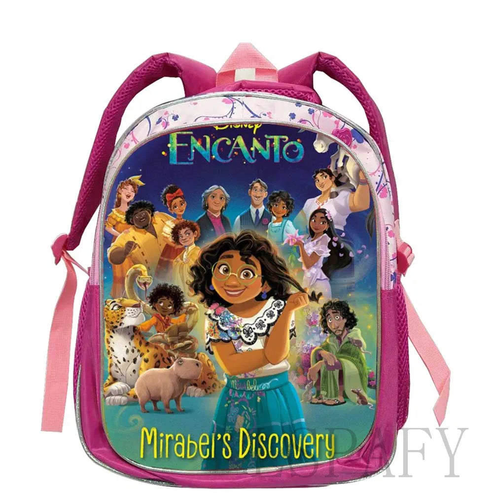 12 Inch Children Backpack Encanto Boy Girl School Bag for Kindergarten