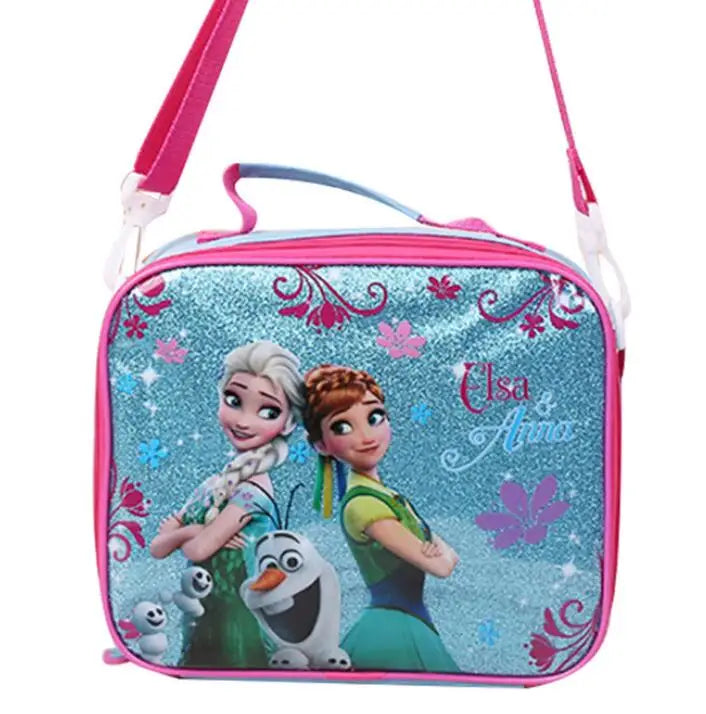 3 Pcs/Set Kids Girls Elsa Princess Schoolbags Boys Backpacks Children School Bag