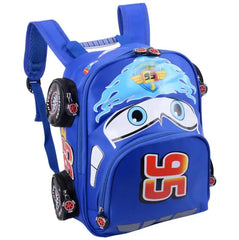 3D Car School Bags Boys Girls Primary School Backpack Kids Kindergarten
