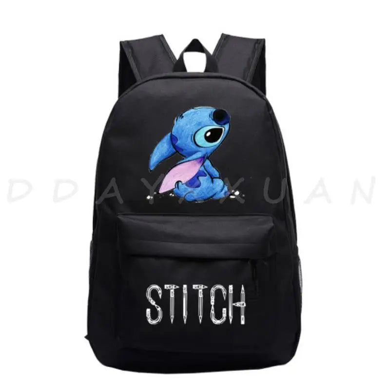 Stitch Backpack Women's Bag Men's Laptop Backpack School Bags