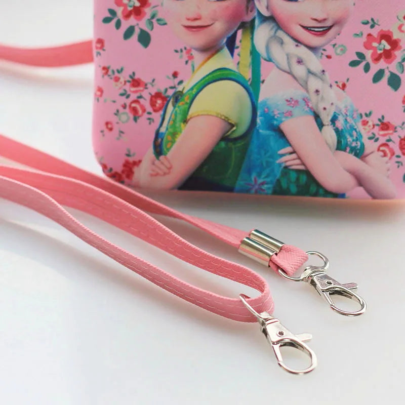 Frozen Princess Mobile Phone Bag PU Leather Girls Coin Purse Elsa