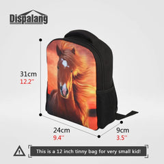 Dog Print Mini School Bag for Girls - Small Baby Backpacks