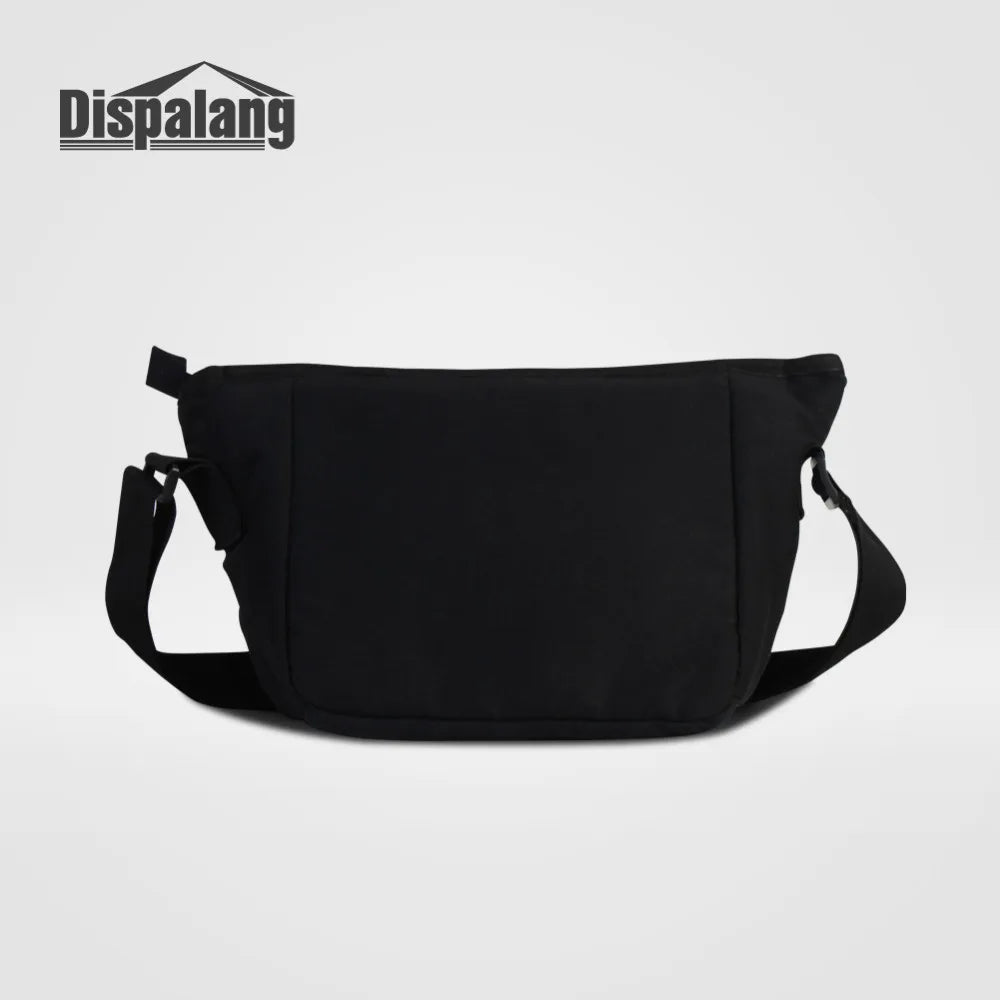 Canvas Messenger Bags Wolf Animal Print Handbags Large Laptop Shoulder Bag