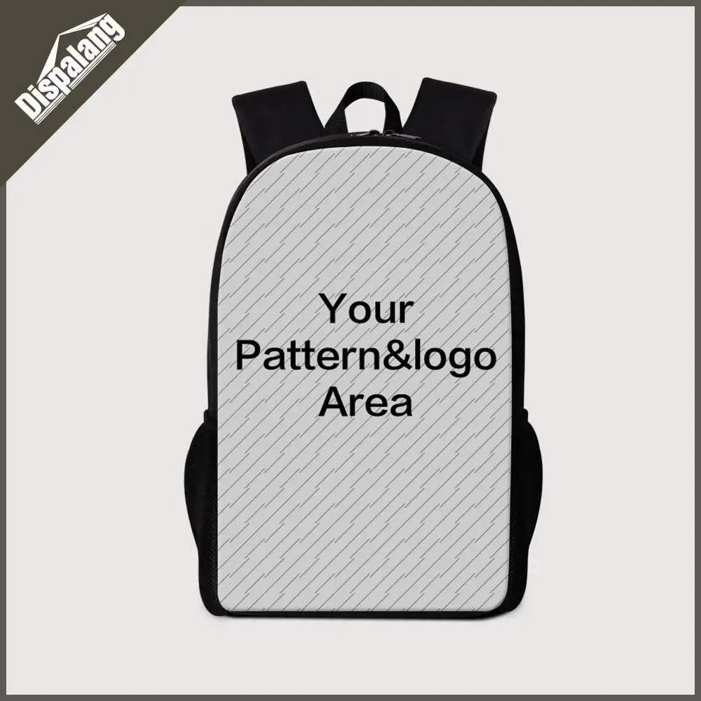 Fox Backpack For Children Cartoon School Bags Animal Owl Bear Pig Printing
