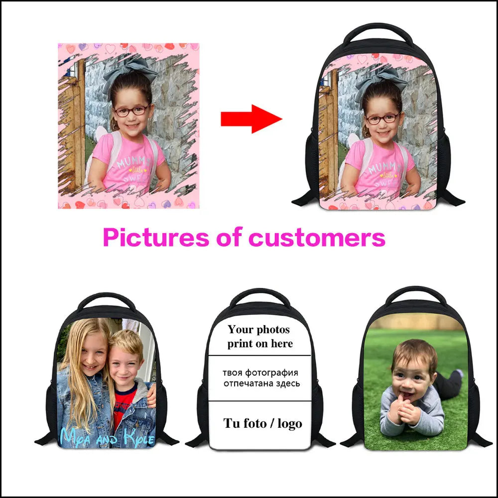 12 Inch Unicorn Kindergarten School Bag for Girls