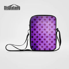 Striped Mini Messenger Bag for Women Small Crossbody Bag