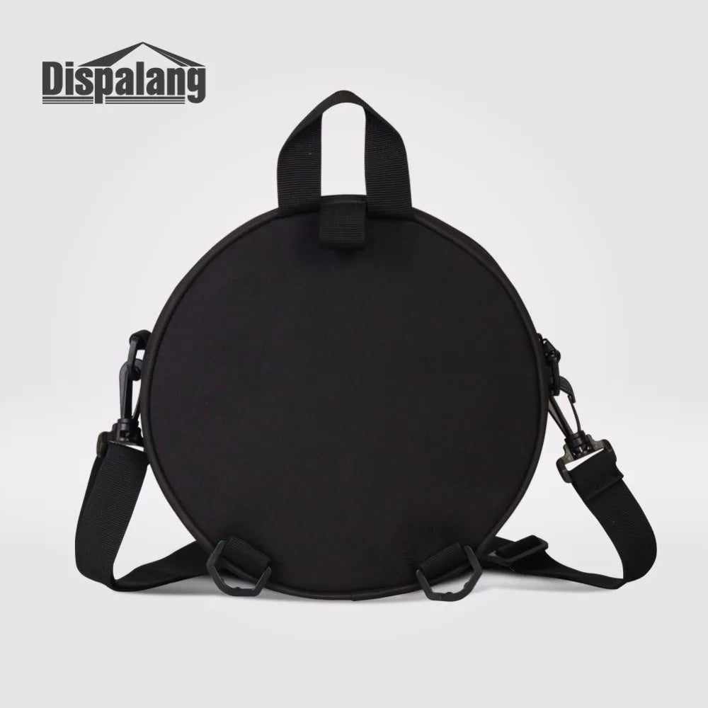 Striped 9-inch Small Round Bag For Kids Preschool Schoolbag