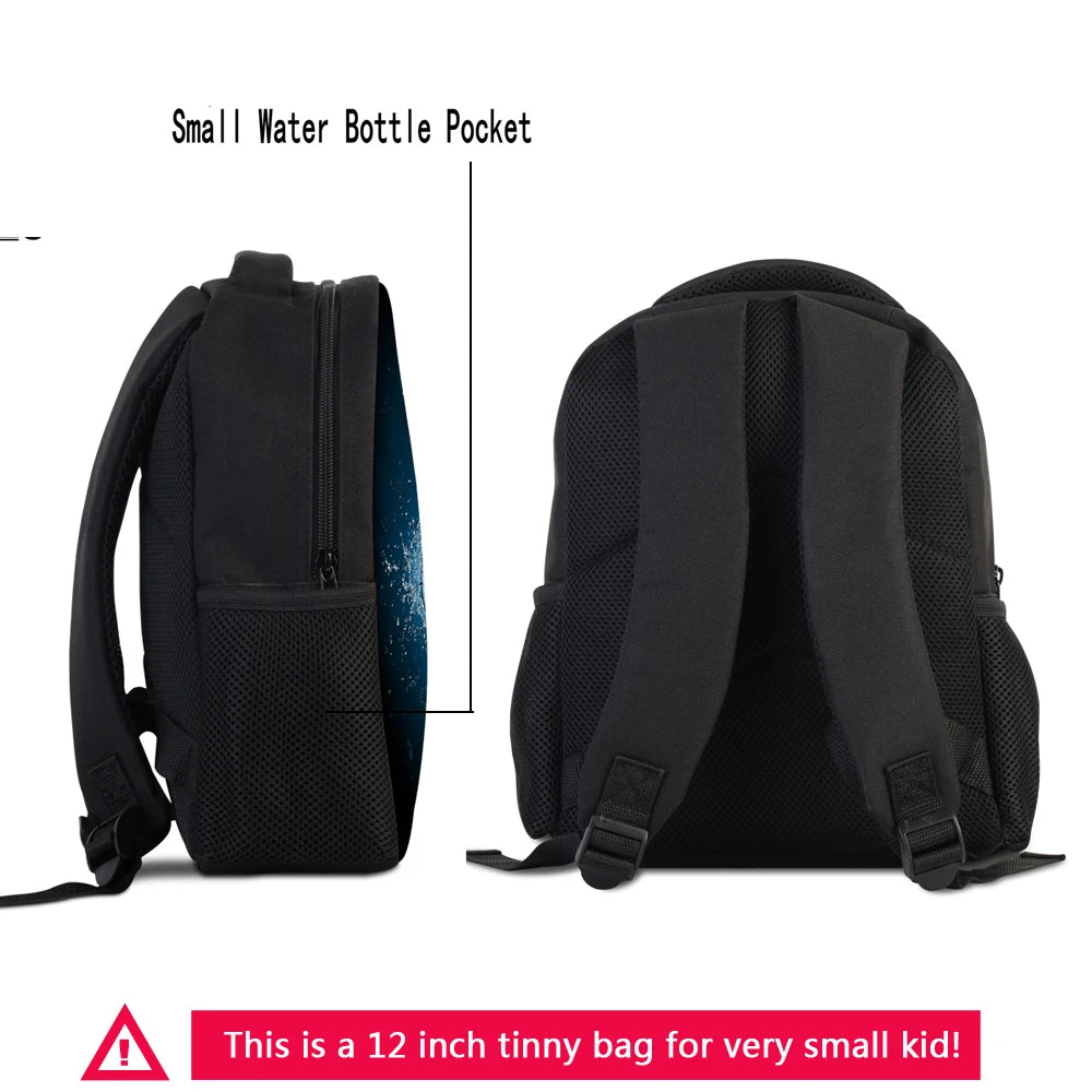 Horse Printing School Bags for Kids Kindergarten Backpacks