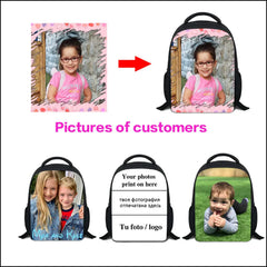 Horse Printing School Bags for Kids Kindergarten Backpacks