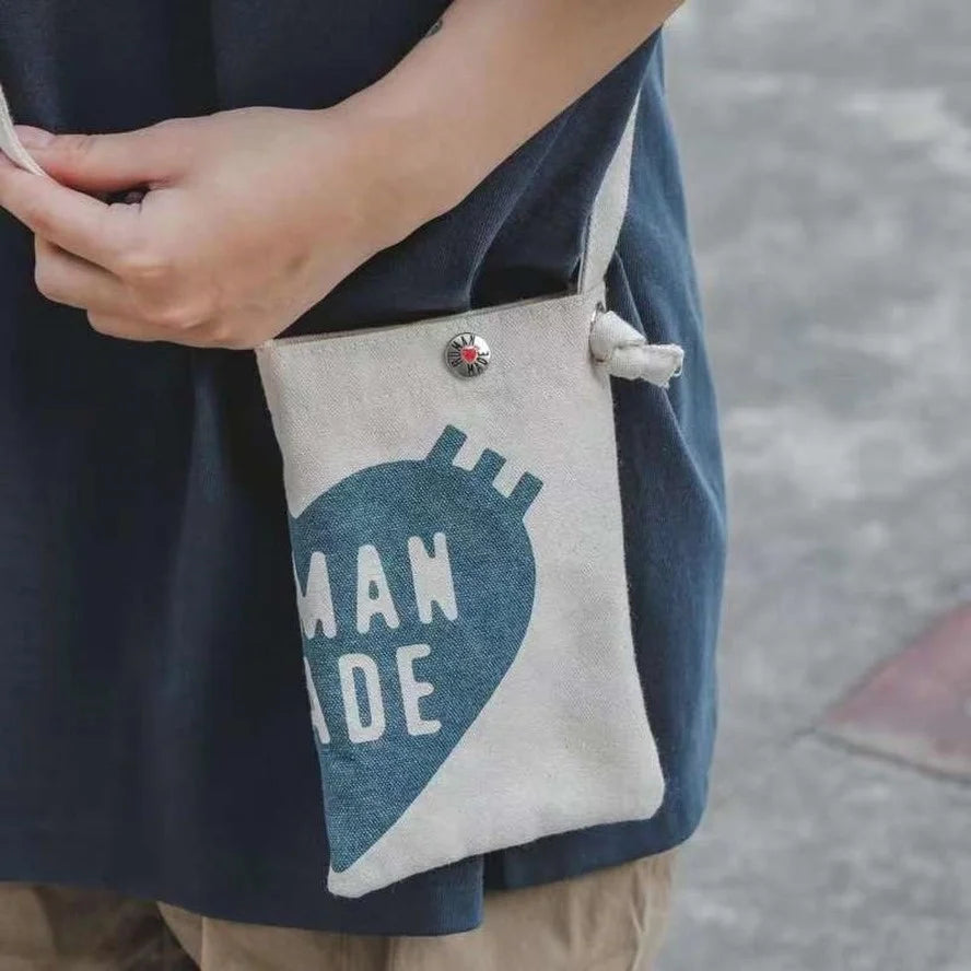 Dog Duck Heart HUMAN Backpacks Men Women High Graphic Print Human Canvas Bag