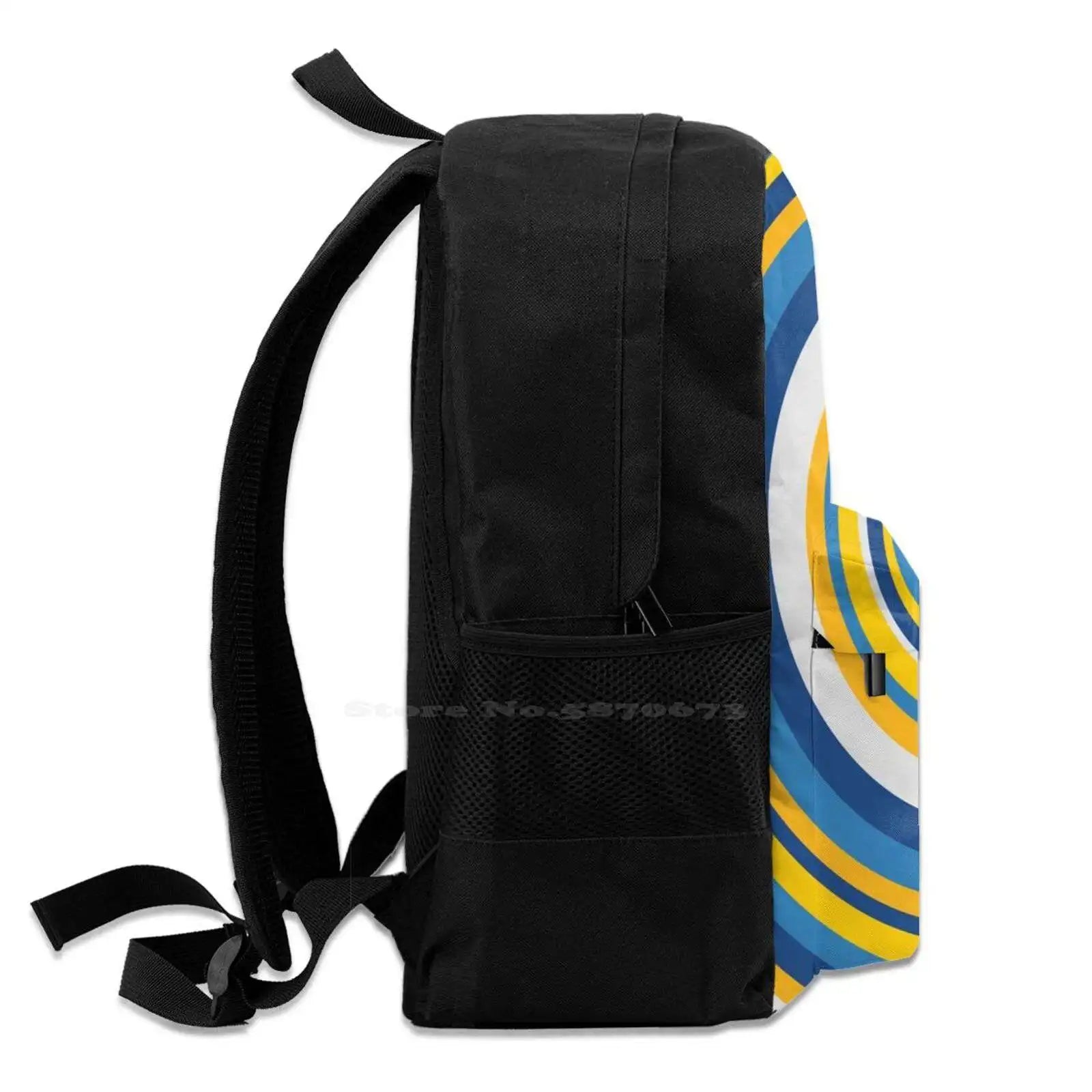 Dorm Series Circles Backpacks for Men Women Teenagers