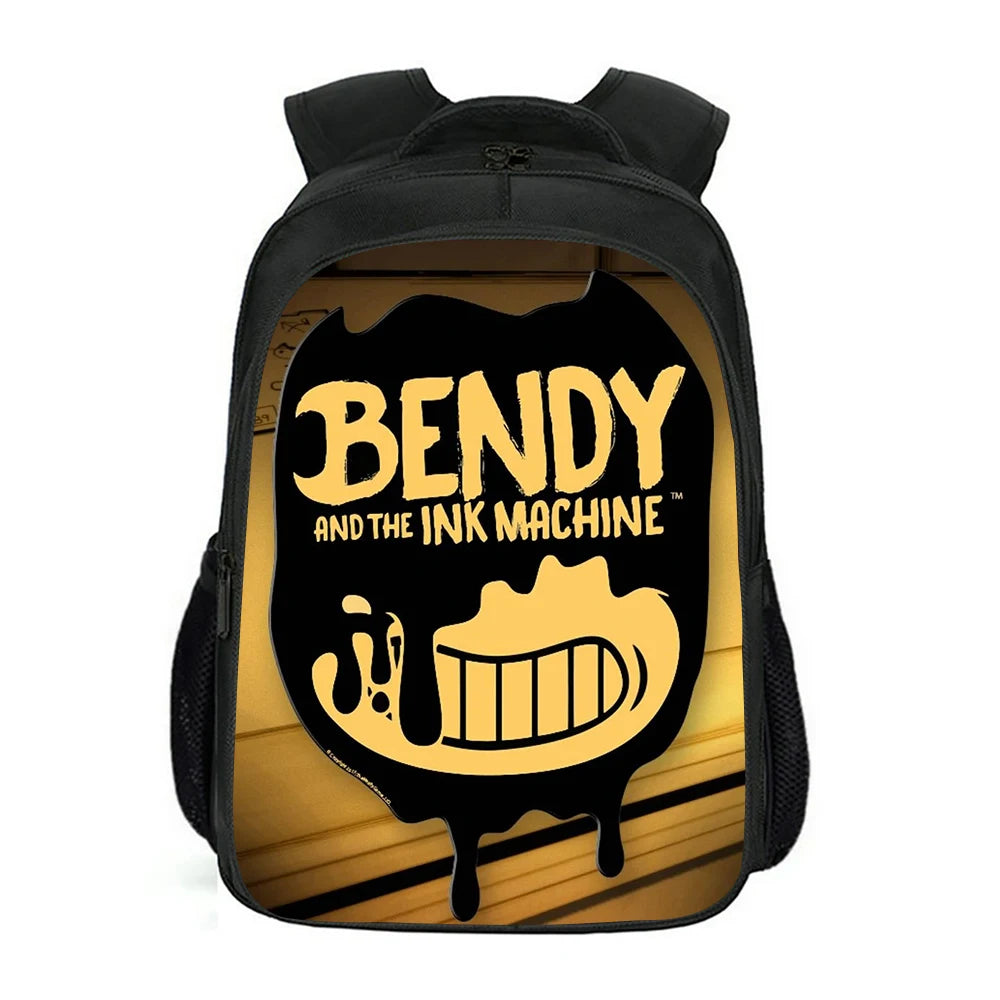 Cartoon School Bag Double Layer Backpack Mochila Infantil