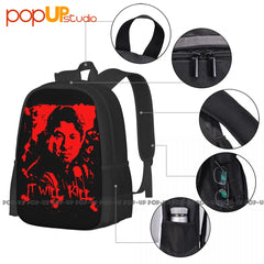 Doug Marcaida Forged In Fire Backpack Large Capacity Beach Bag Gym Tote Bag