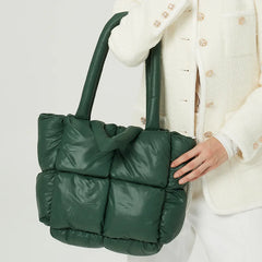 Soft Cotton Women's Handbag Small Shoulder Bag