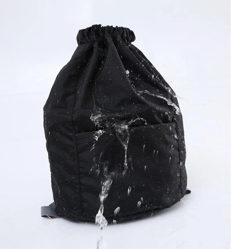 Sports Basketball Bag Lightweight Drawstring Backpack
