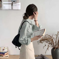 Drawstring Bucket Bag Autumn Winter Solid Textured Casual Messenger