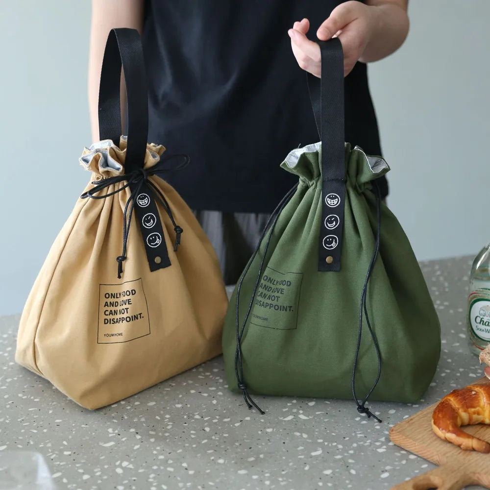 Insulated Lunch Box Bag for Women Kids, Portable Cooler Tote for Picnic