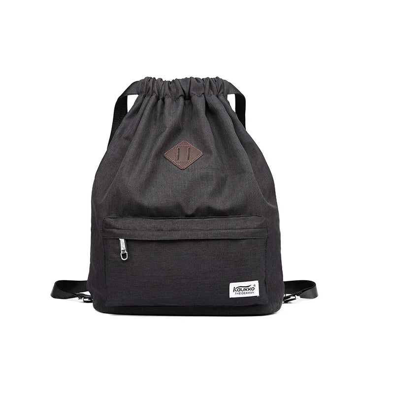 Drawstring Gym Yoga Bag Shoulder Rucksack for Men and Women