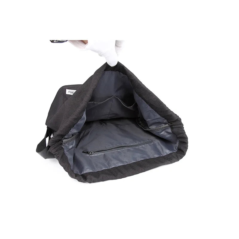 Drawstring Gym Yoga Bag Shoulder Rucksack for Men and Women
