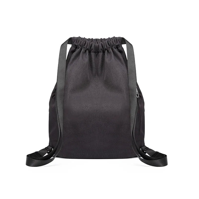 Drawstring Gym Yoga Bag Shoulder Rucksack for Men and Women