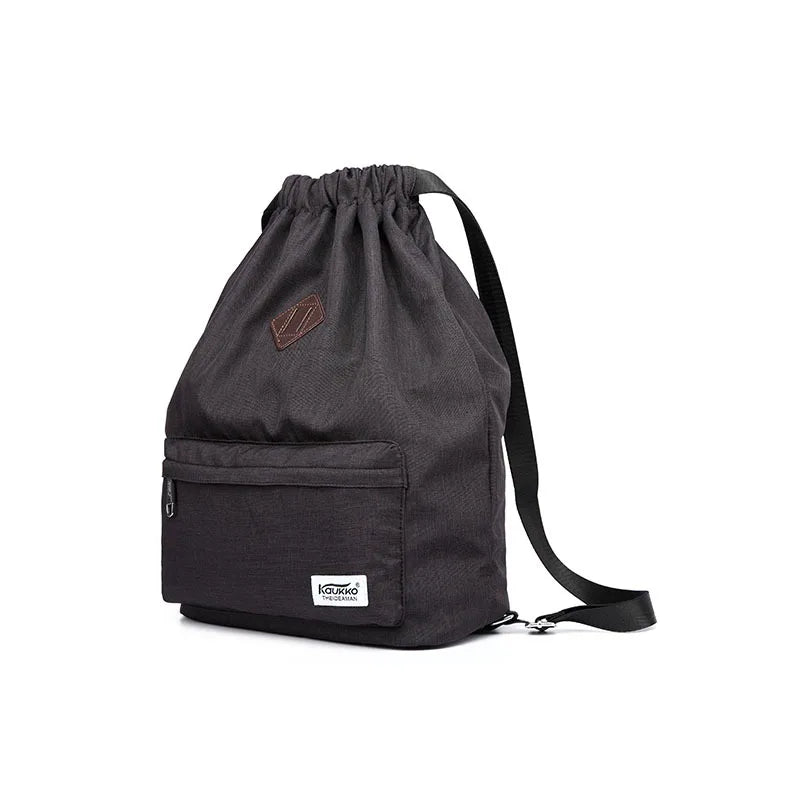 Drawstring Gym Yoga Bag Shoulder Rucksack for Men and Women