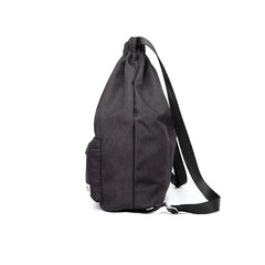 Drawstring Gym Yoga Bag Shoulder Rucksack for Men and Women