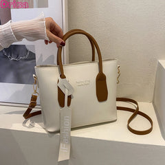 Retro Large Capacity Tote Handbag for Women