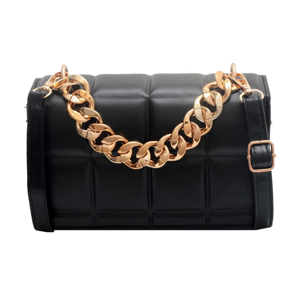 Rhombus Square Chain Shoulder Bags for Women