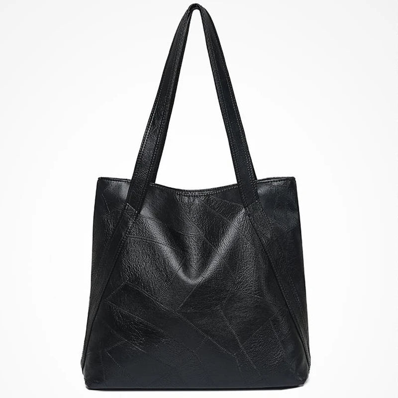Vintage Shoulder Messenger Bags Casual High Capacity Bucket B