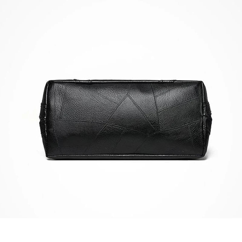 Vintage Shoulder Messenger Bags Casual High Capacity Bucket B