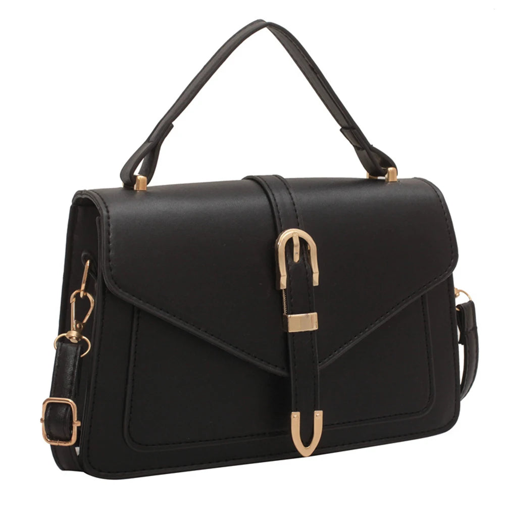 Retro Women's Shoulder Bag Solid Messenger Bag