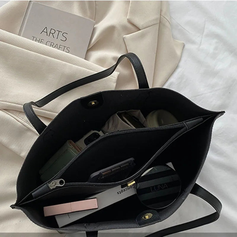 Women's Large Capacity Tote Handbag