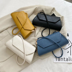 Girls Shoulder Bags Messenger Bags Solid PU Leather Bags