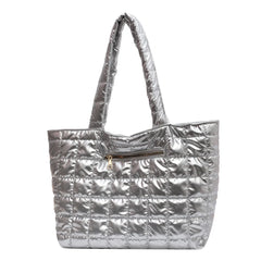 Winter Texture Handbags For Women Cotton Garment Tote Shoulder Bags