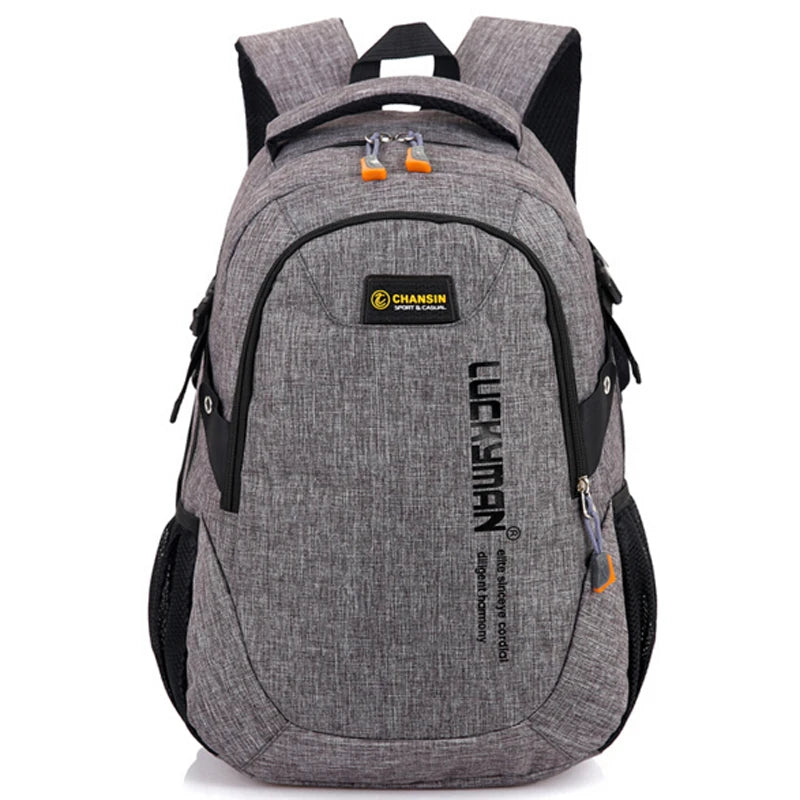 Men Women Backpack Boys Girls School Bag Work Travel Shoulder Mochila