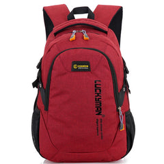 Men Women Backpack Boys Girls School Bag Work Travel Shoulder Mochila