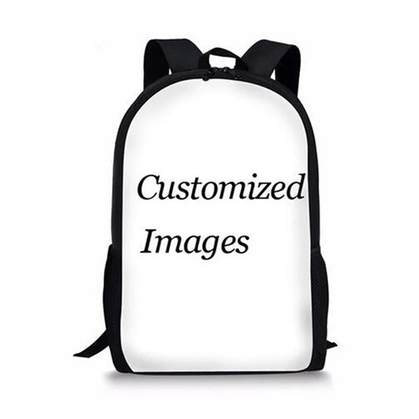 Music Rock Print Backpack School Supplies Laptop Rucksack Mochila