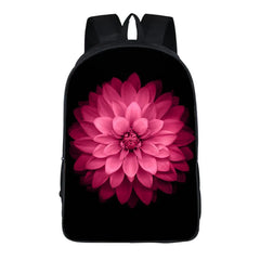 Pink Teenagers Girls Backpack Travel Backbag Headphone Port