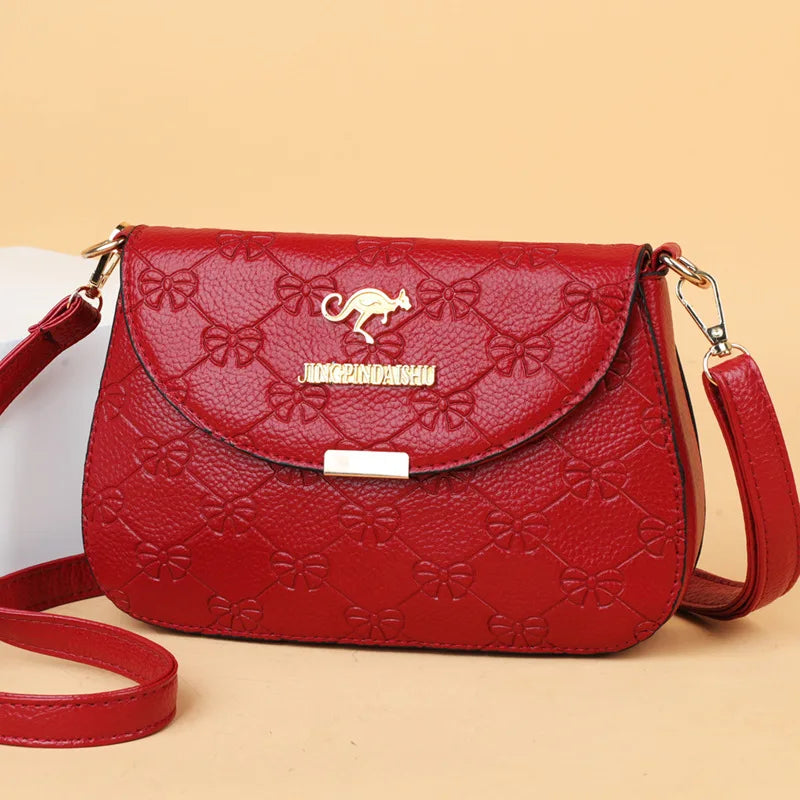 PU Leather Women's Messenger Bag Large Capacity Casual Shoulder Bags