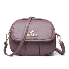 Soft Leather Ladies Shoulder Bag Large Capacity Handbag