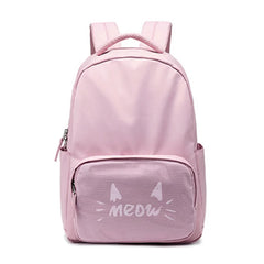 Waterproof Cat Backpack Women Casual Travel Laptop Bagpack
