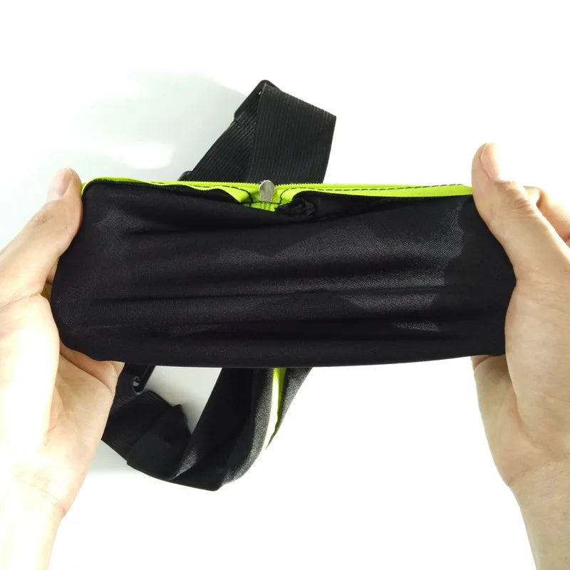 Waterproof Running Belt Mini Fanny Pack Women Men Phone Belt Bag T8