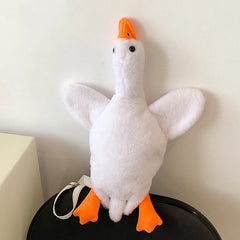 Duck Cross-body Phone Doll Bag Women Funny Plush Shoulder Girl Mobile Cartoon