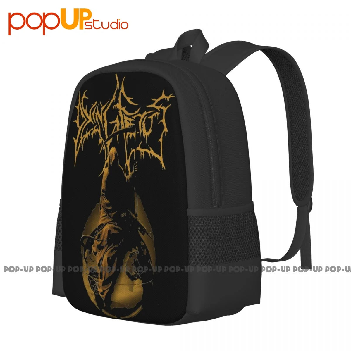 Dying Fetus Reaper Backpack Large Capacity Schoolbag Storage Bag