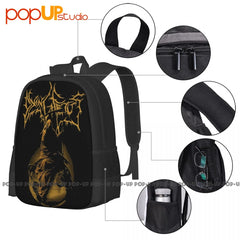 Dying Fetus Reaper Backpack Large Capacity Schoolbag Storage Bag
