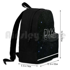 Dyke Is Tired Outdoor Hiking Backpack