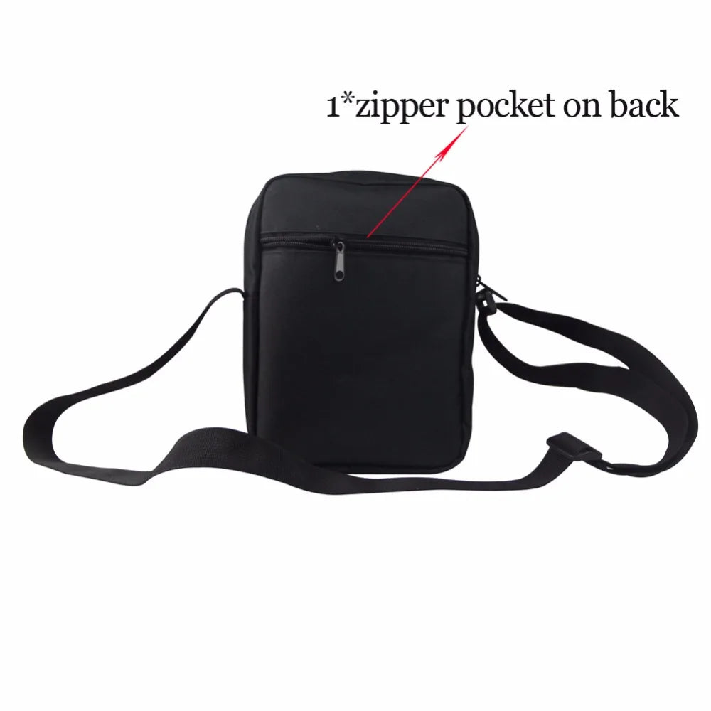 Mom Printed Women Messenger Bag Girls School Bag Lady Casual Crossbody Bag